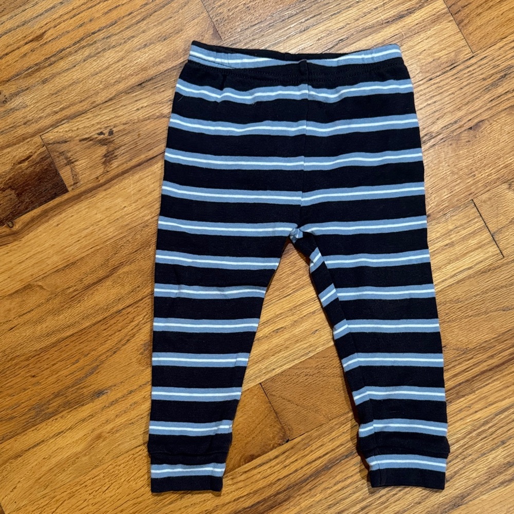 Carters - Striped Navy and Blue Leggings
